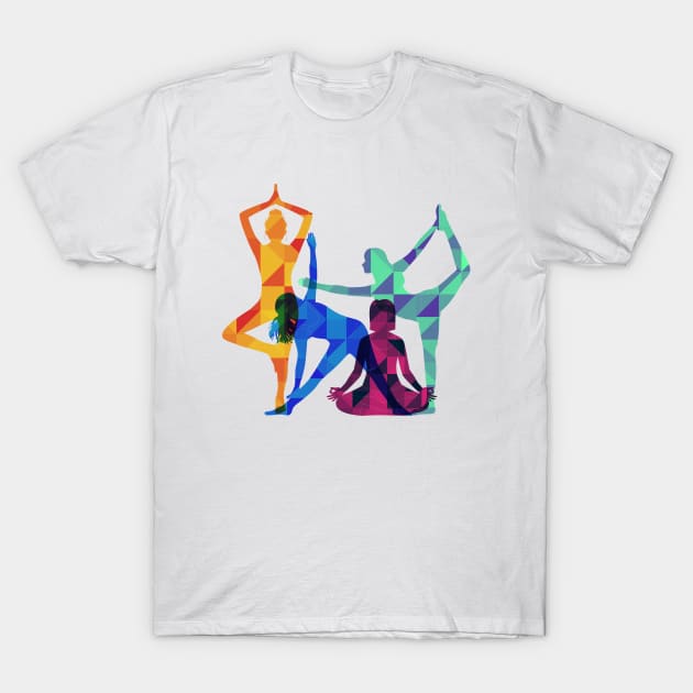 Yoga T-Shirt by Mako Design 